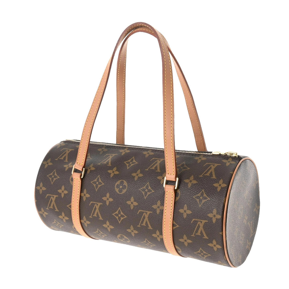 Louis Vuitton Brown Handbag Papillon Monogram Canvas Brown